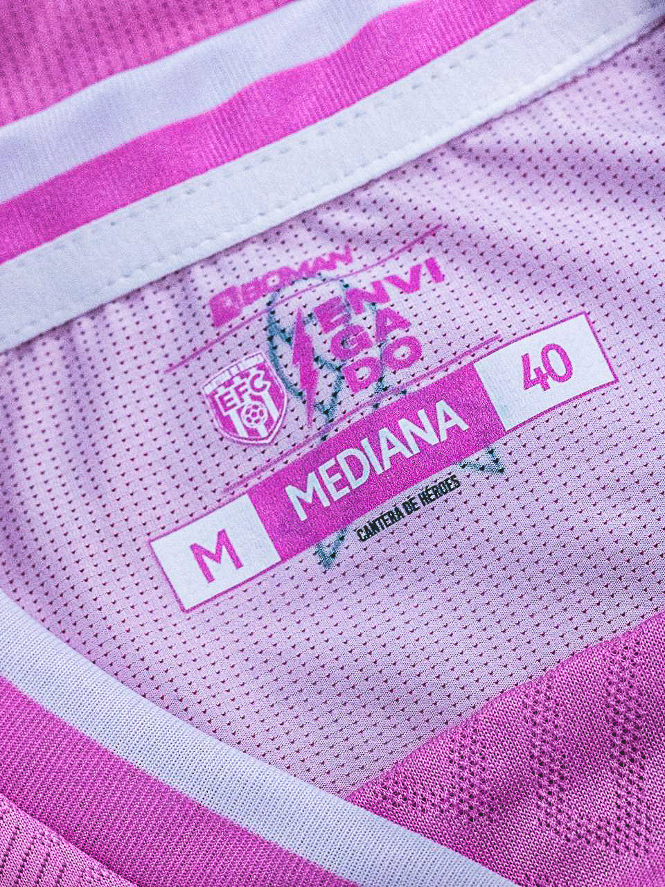 Camiseta edición MODO ROSA EFC X BOMAN LIMITIDA